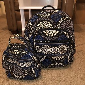 Vera Bradley backpack and lunch box